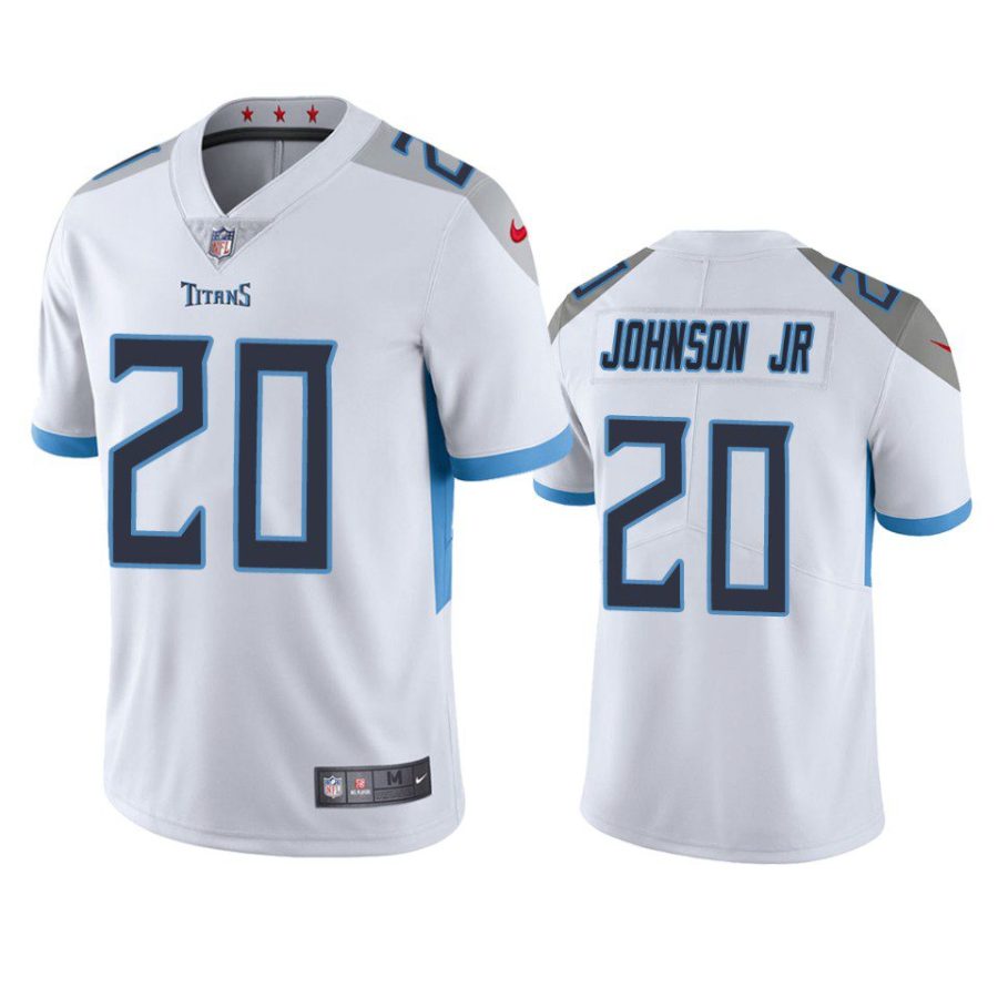 lonnie johnson jr. titans white vapor limited jersey