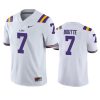 lsu tigers kayshon boutte white game jersey