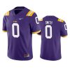 lsu tigers maason smith purple game jersey