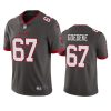 luke goedeke buccaneers vapor limited pewter jersey