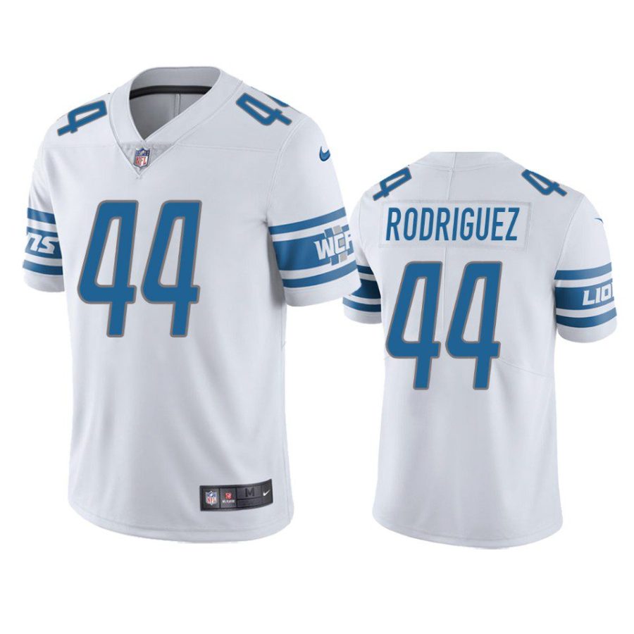 malcolm rodriguez lions vapor limited white jersey