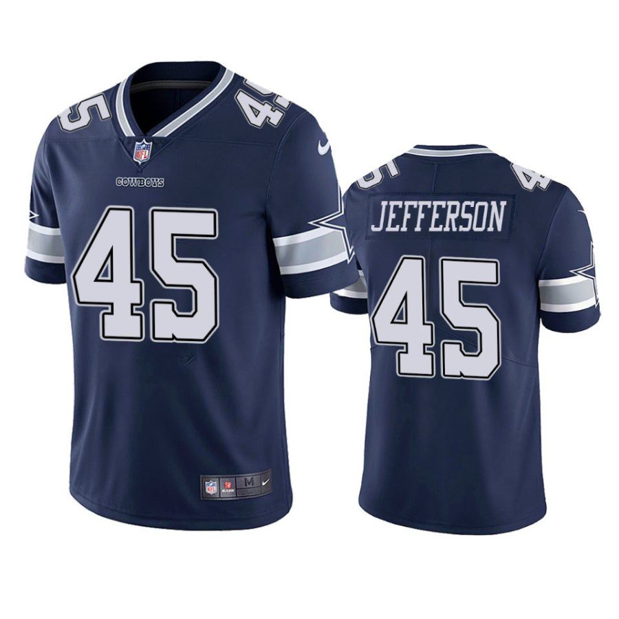 malik jefferson cowboys jersey navy vapor limited