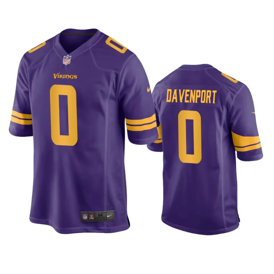 marcus davenport vikings alternate game purple jersey