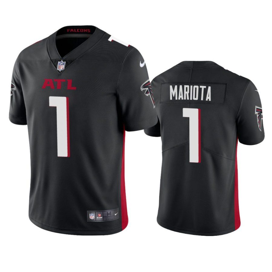 marcus mariota falcons black vapor jersey