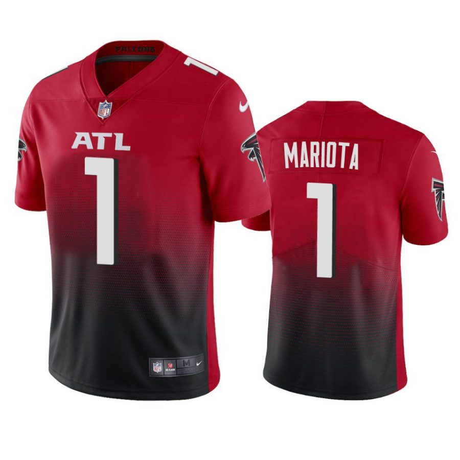 marcus mariota falcons red vapor jersey