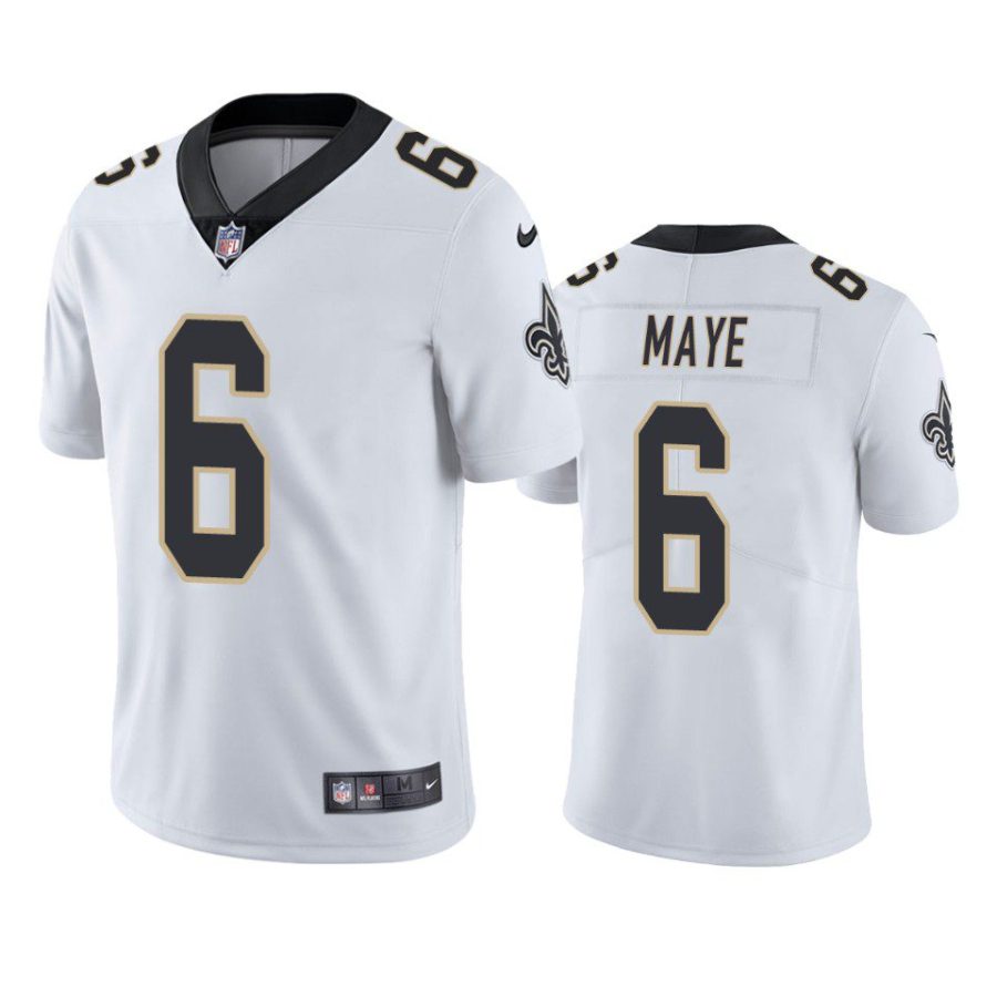 marcus maye saints jersey white vapor limited