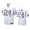 marcus peters raiders white alternate game jersey