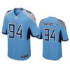 mario edwards jr titans light blue game jersey