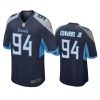 mario edwards jr titans navy game jersey