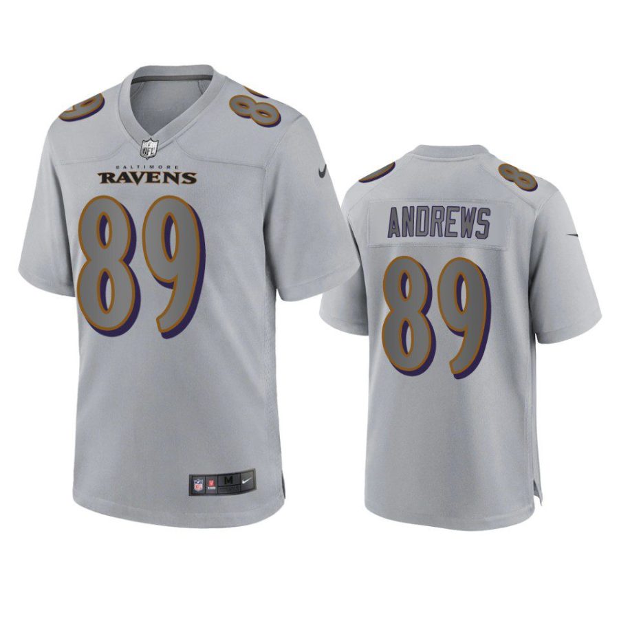 mark andrews ravens atmosphere fashion game gray jersey