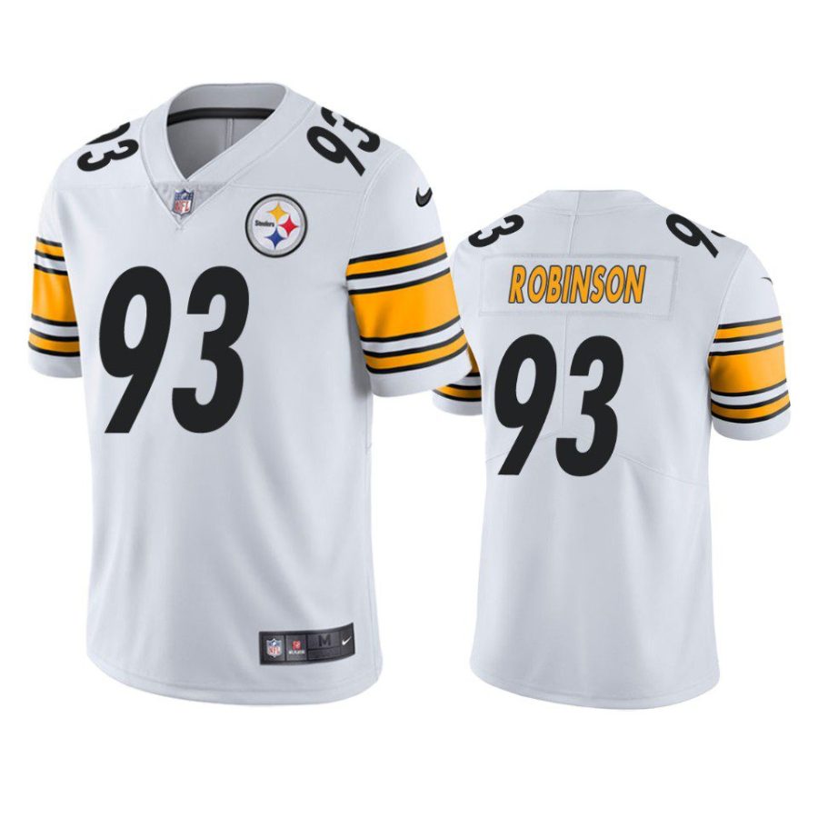 mark robinson steelers vapor limited white jersey