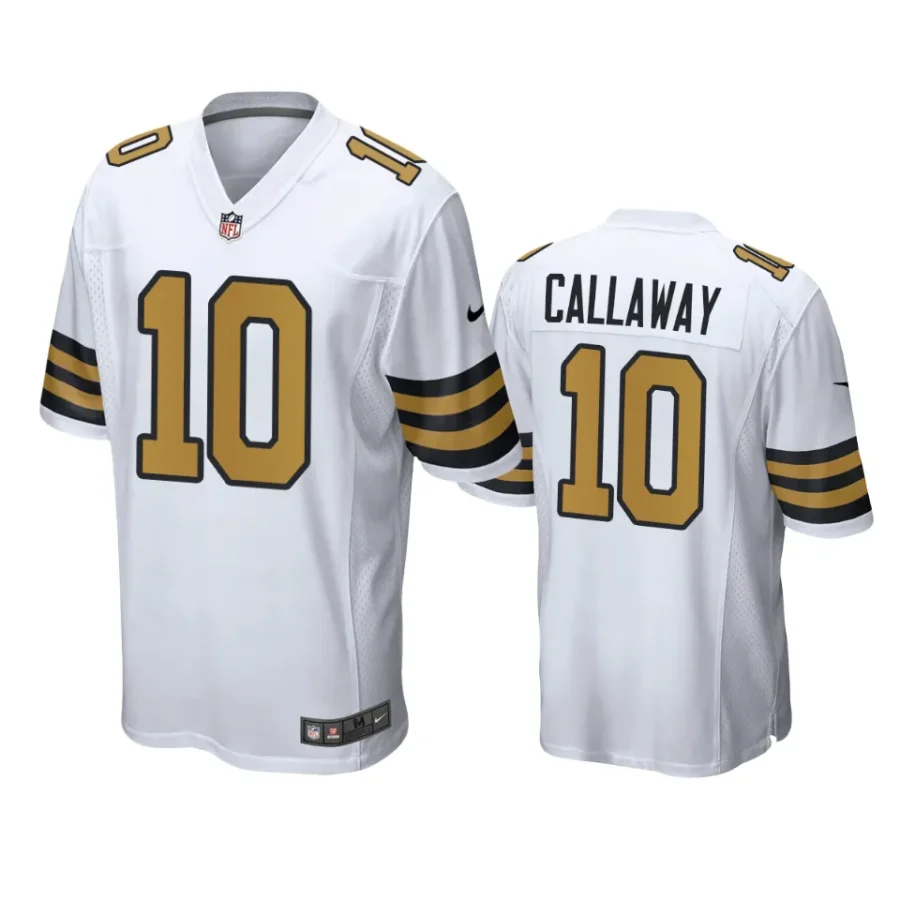 marquez callaway saints white alternate jersey