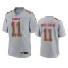 marquez valdes scantling chiefs gray atmosphere fashion game jersey