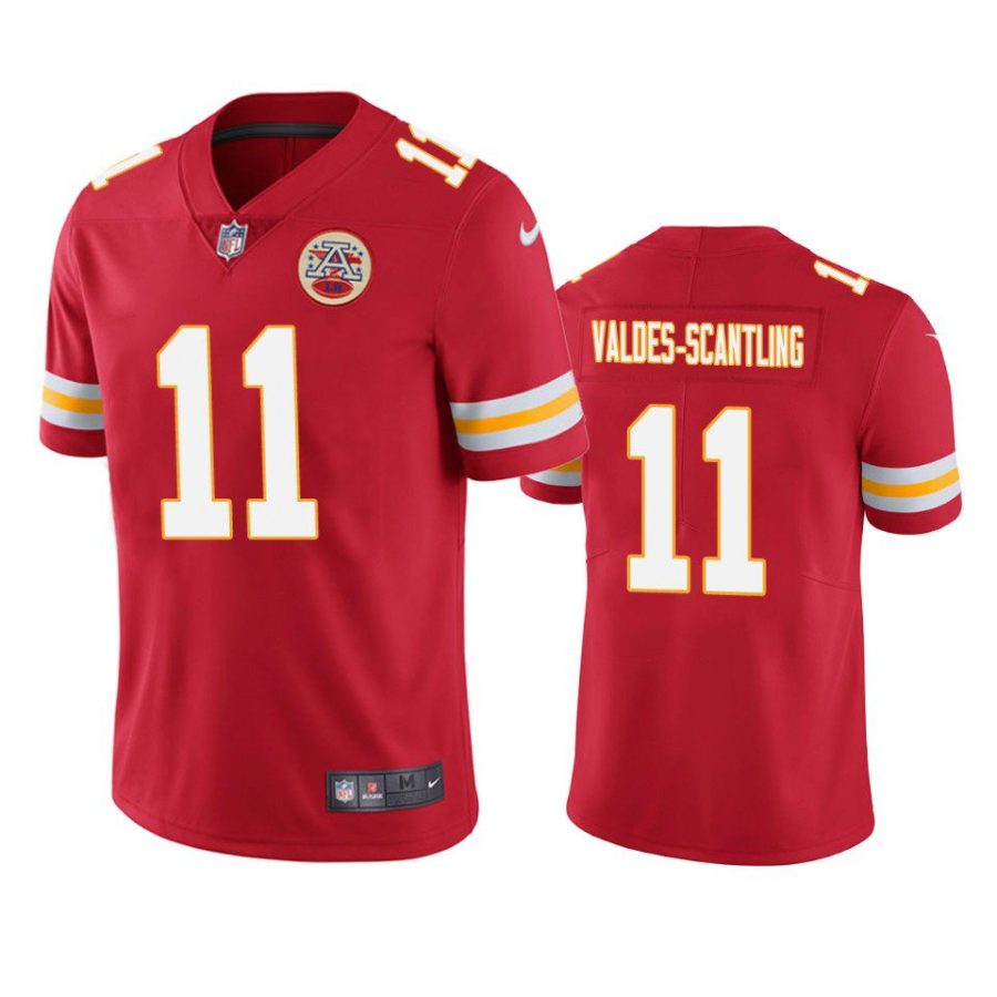 marquez valdes scantling chiefs red vapor jersey