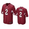 marquise brown cardinals cardinal game jersey