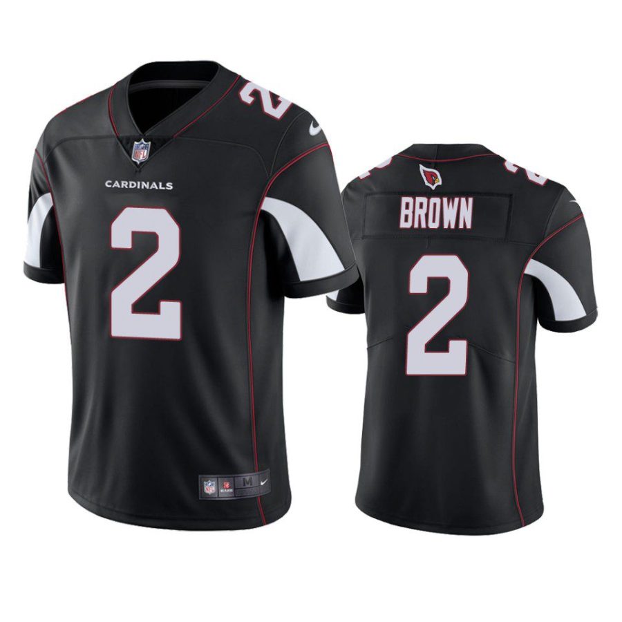 marquise brown cardinals vapor limited black jersey