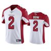 marquise brown cardinals white vapor limited jersey