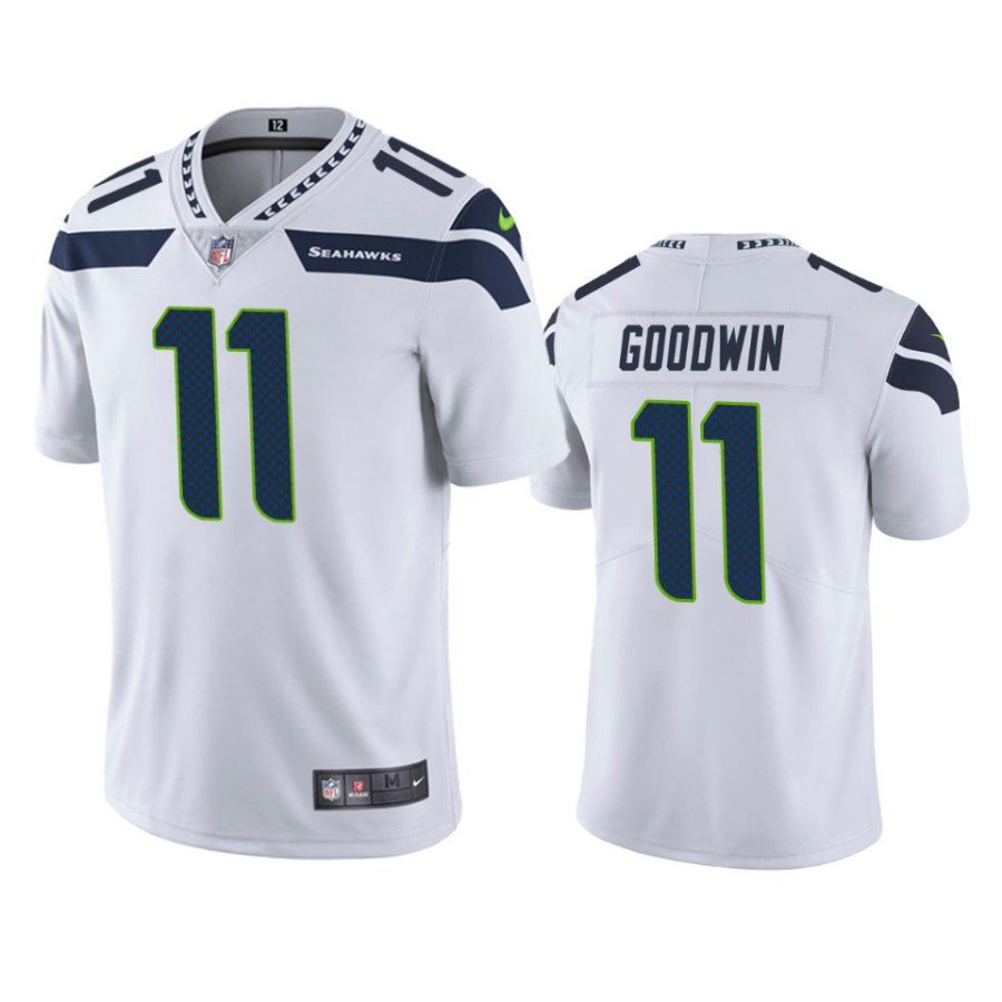 marquise goodwin seahawks jersey white vapor limited