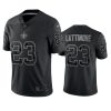 marshon lattimore saints black reflective limited jersey
