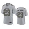 marshon lattimore saints gray atmosphere fashion game jersey