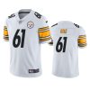 mason cole steelers white vapor jersey