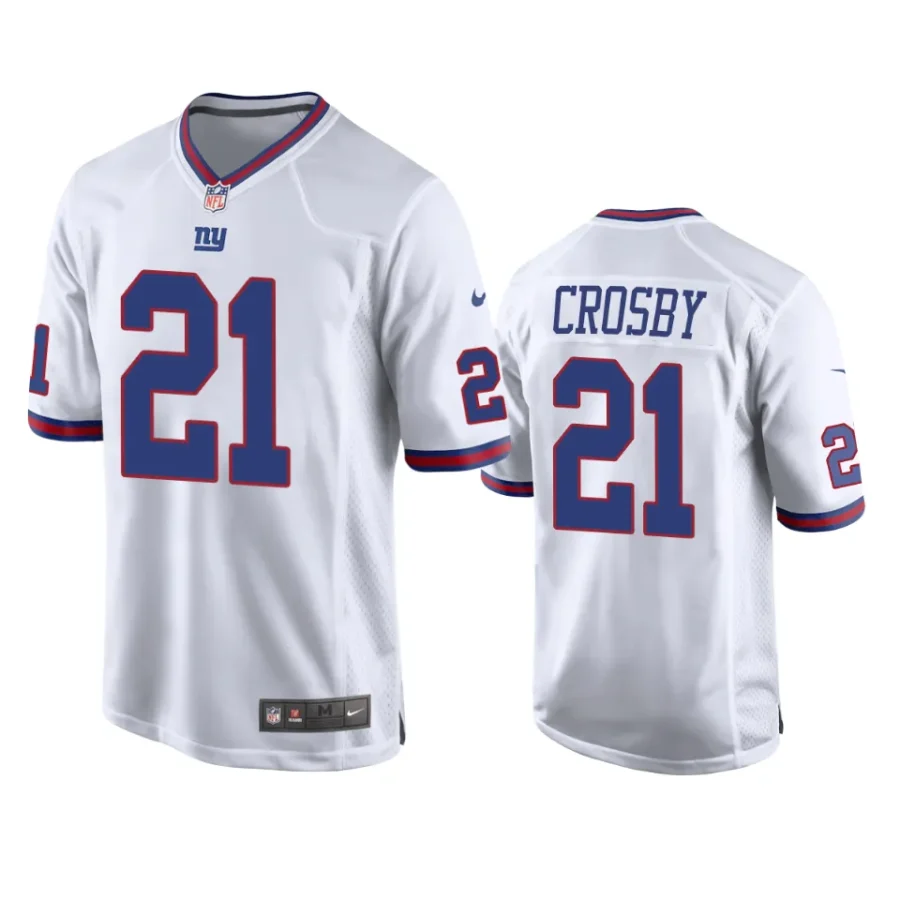 mason crosby giants white alternate jersey