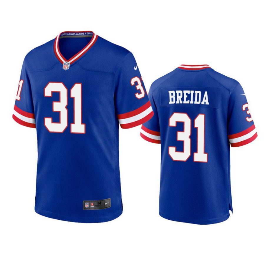 matt breida giants classic game royal jersey