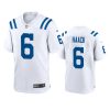 matt haack colts white game jersey