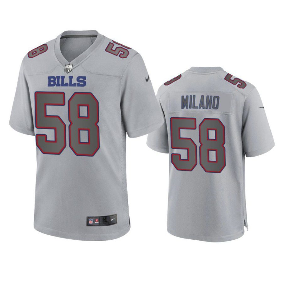 matt milano bills atmosphere fashion game gray jersey