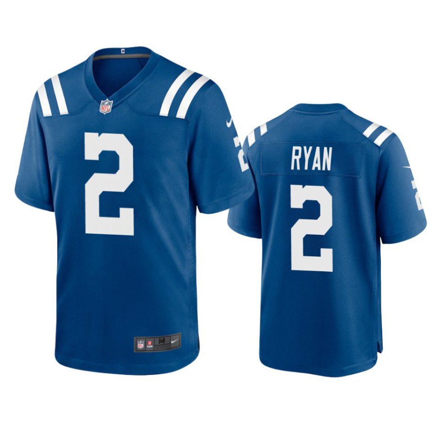 matt ryan colts royal game jersey