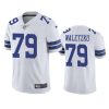 matt waletzko cowboys jersey white vapor limited