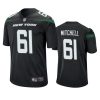 max mitchell jets black game jersey