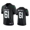 max mitchell jets vapor limited black jersey