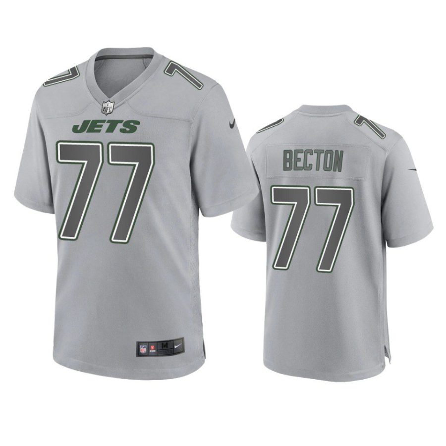 mekhi becton jets gray atmosphere fashion game jersey