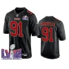 men arik armstead black super bowl lviii fashion jersey