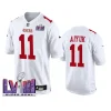 men brandon aiyuk white super bowl lviii game jersey