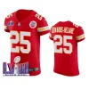 men clyde edwards helaire red super bowl lviii vapor elite jersey