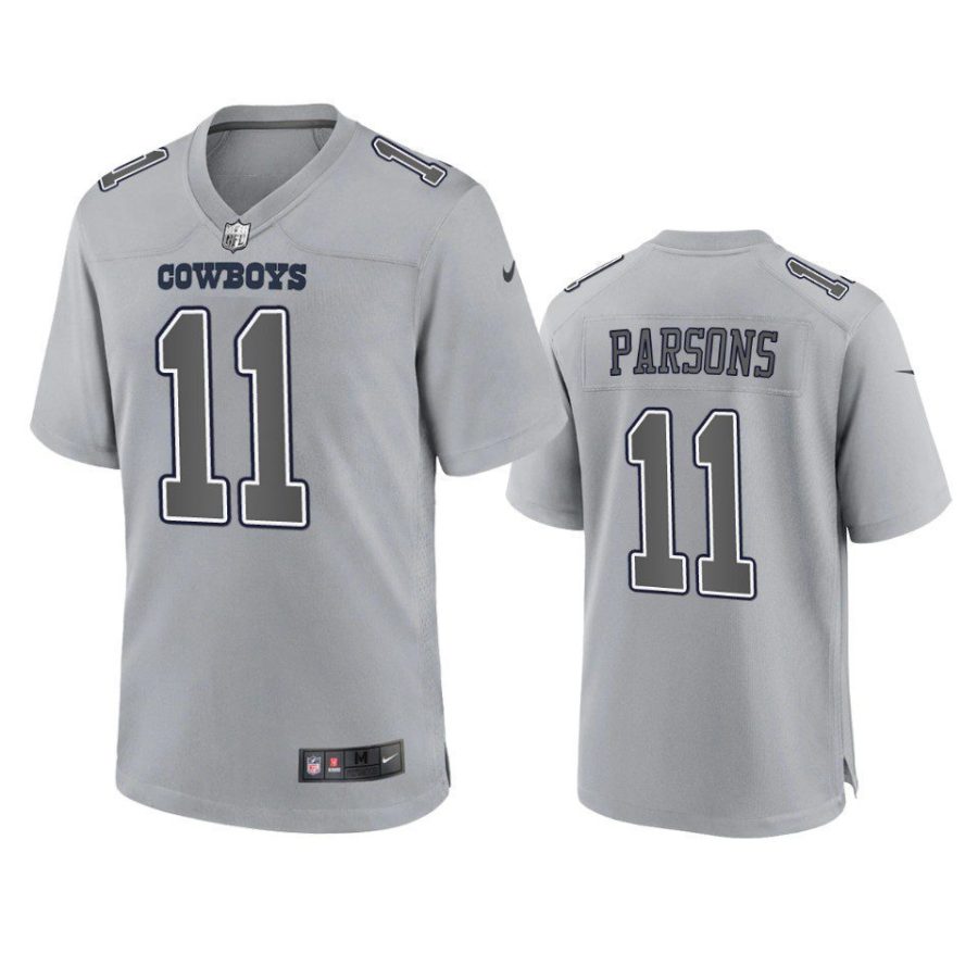 micah parsons cowboys gray atmosphere fashion game jersey