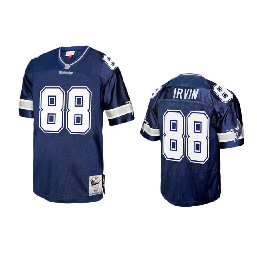 michael irvin cowboys navy legacy replica jersey