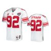 michael strahan giants white authentic super bowl xlii jersey