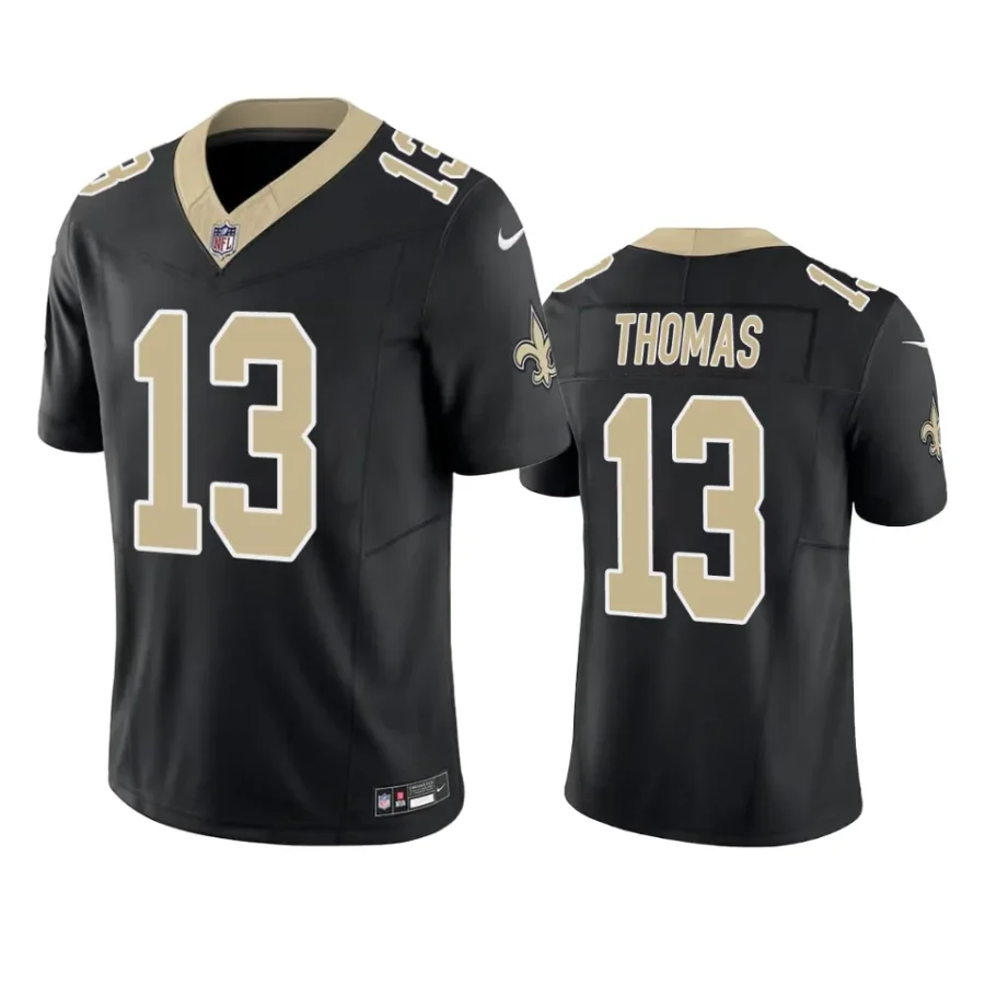 michael thomas saints vapor f.u.s.e. limited black jersey