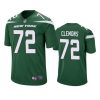 micheal clemons jets green game jersey