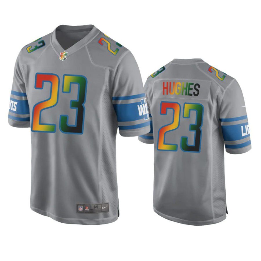 mike hughes lions silver juneteenth freedom day jersey