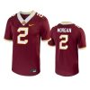 minnesota golden gophers tanner morgan maroon replica jersey