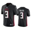 mykal walker falcons black vapor jersey