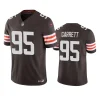 myles garrett browns brown vapor f.u.s.e. limited jersey