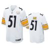 myles jack steelers white game jersey