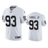 neil farrell jr. raiders vapor limited white jersey