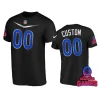 nfc custom black 2024 pro bowl games name number t shirt
