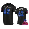nfc jason kelce black 2024 pro bowl games name number t shirt